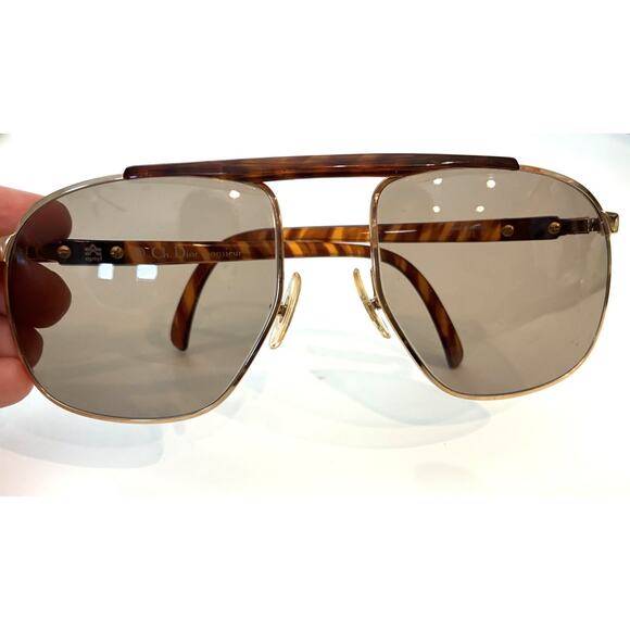 VINTAGE CHRISTIAN DIOR MONSIEUR AVIATOR 2123 41 SUNGLASSES 1970'S GERMANY - Picture 1 of 15